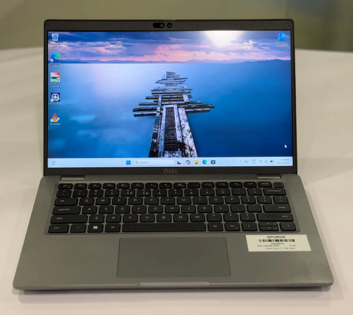 Dell Latitude 5440, open front view showing the display, keyboard and trackpad.